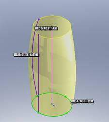 沐浴露瓶體solidworks三維造型-1